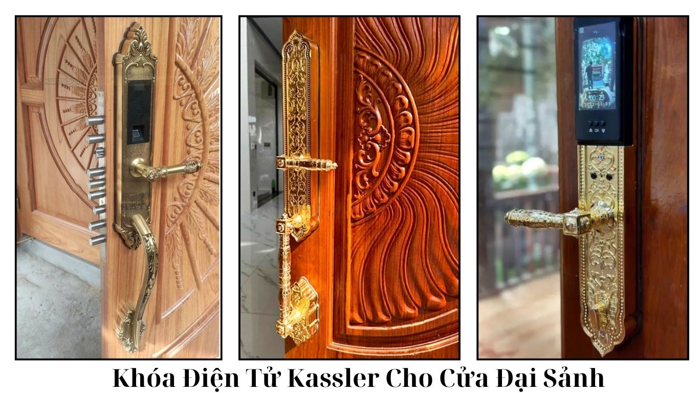 Khóa Điện Tử Kassler Cho Cửa Đại Sảnh: Đỉnh Cao Của Sự Sang Trọng & An Toàn Tuyệt Đối