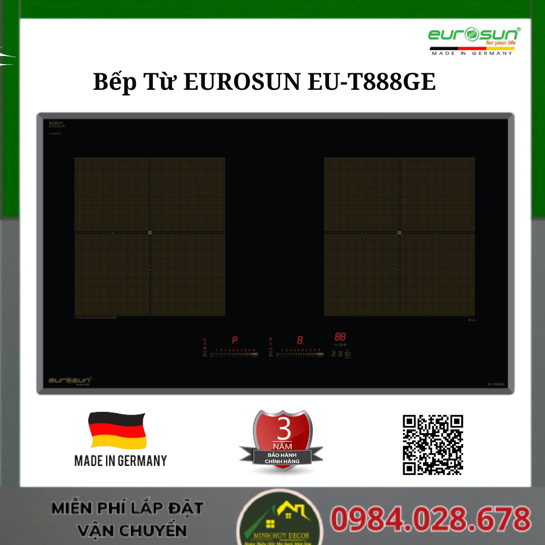 Bếp từ EUROSUN EU-T888GE