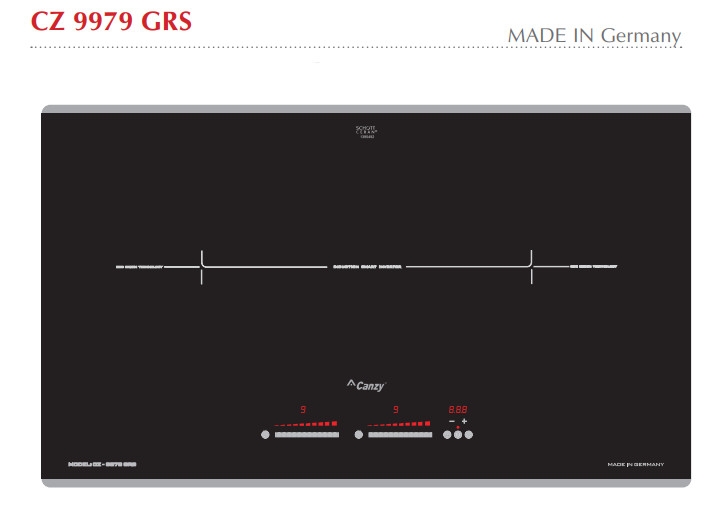Bếp từ Canzy CZ 9979 GRS- Made in Germany