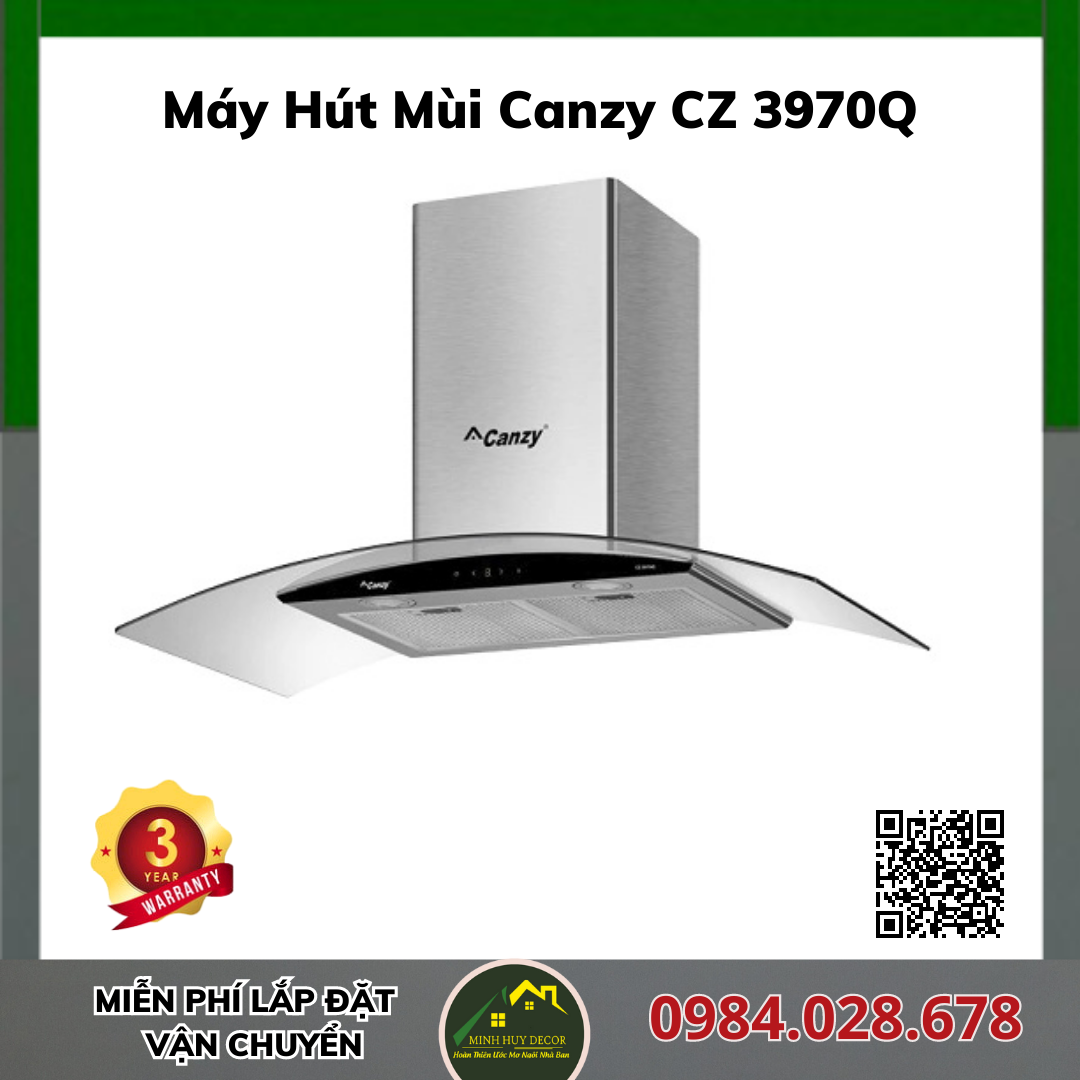 Máy hút mùi Canzy CZ 3970Q