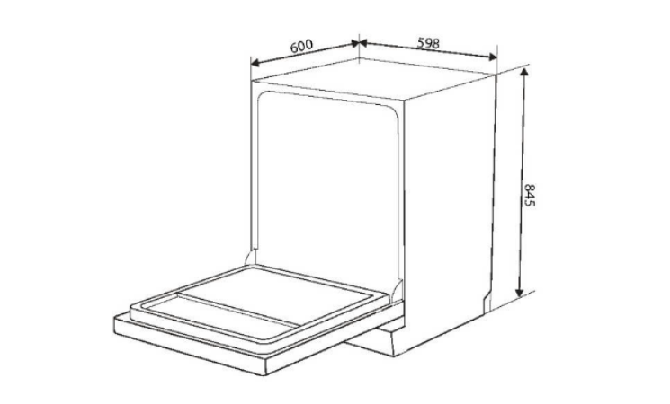 Máy rửa bát 15 bộ Canzy CZ-DGA15EU JUMBO