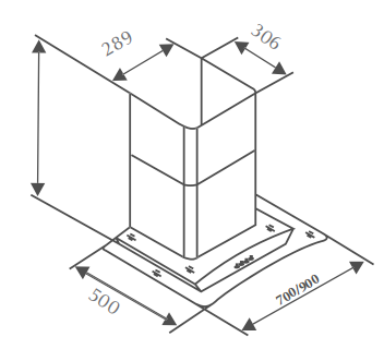Máy hút mùi Canzy CZ 3970Q