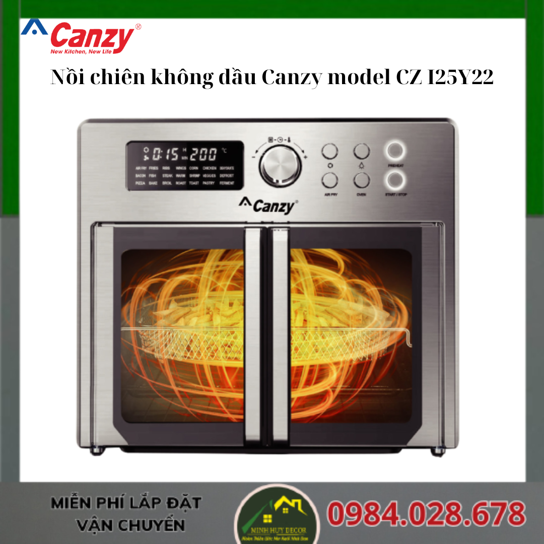 Nồi Chiên Không Dầu Canzy Model CZ I25Y22