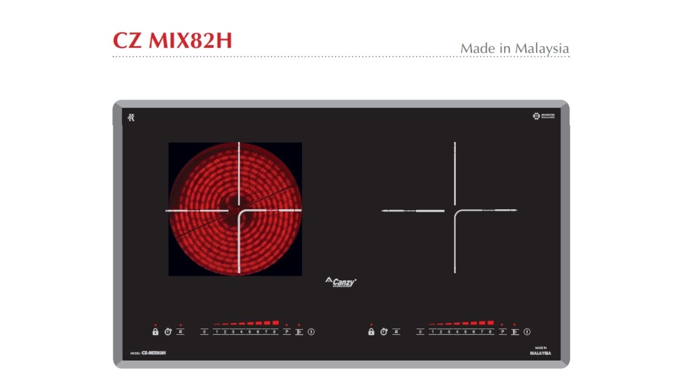 Bếp điện từ Canzy CZ-MIX82H