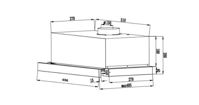 Máy Hút Mùi Canzy CZ 70BRH