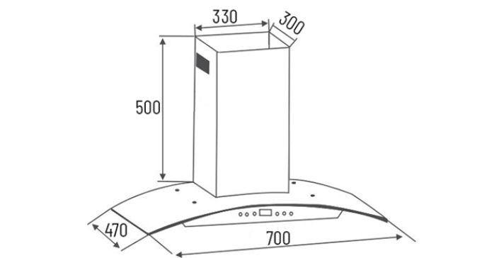 Hút Mùi Canzy CZ KC3870B