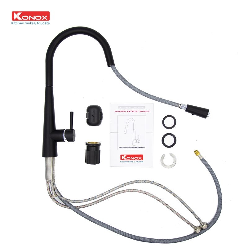Vòi rửa bát dây rút KN1901B