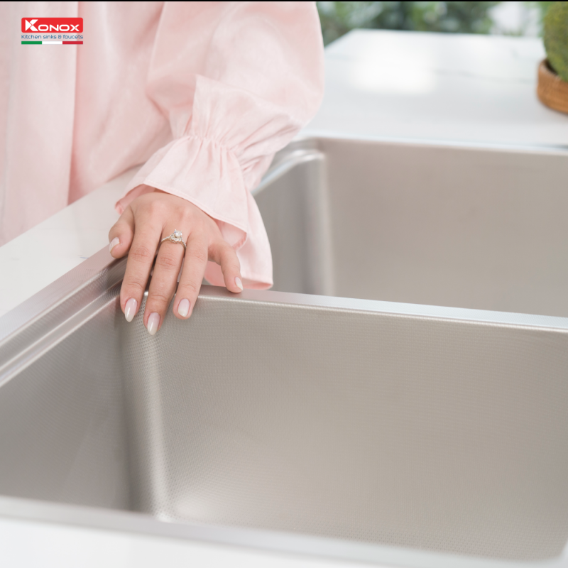 Chậu rửa bát chống xước Top Mount Sink KN8651TD Dekor Basic