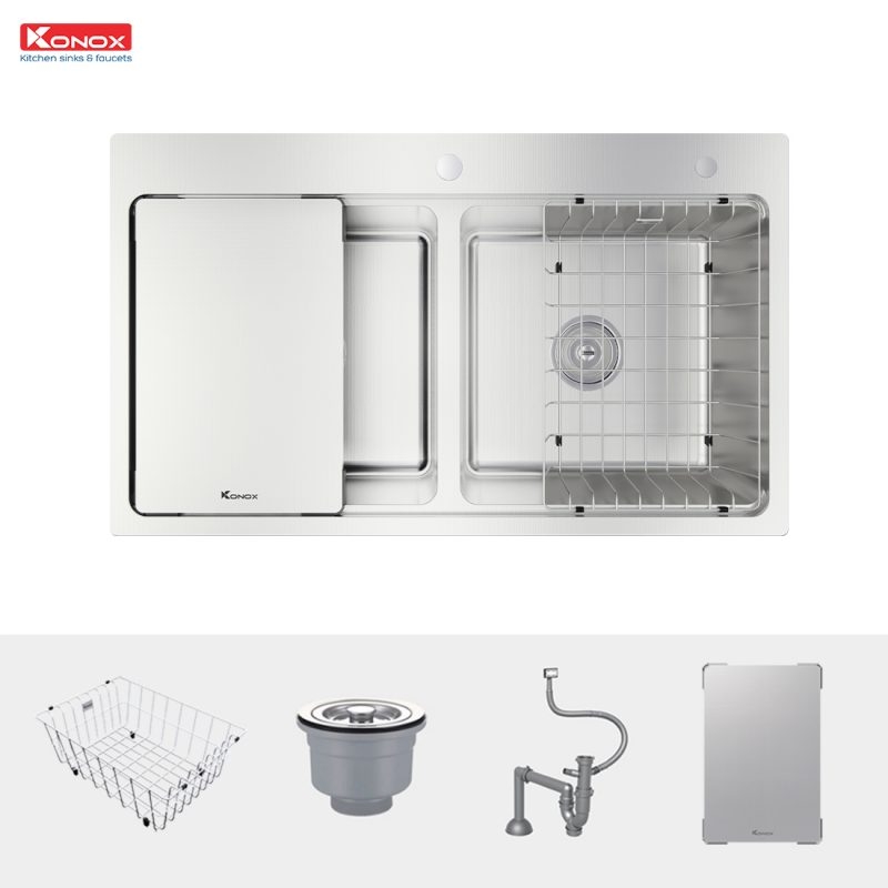 Chậu rửa bát chống xước KN8651TD Dekor