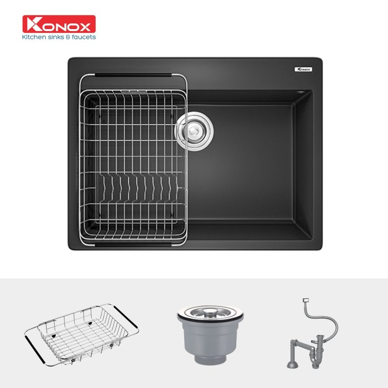 Chậu Rửa Bát Granite Sink Ruvita 680