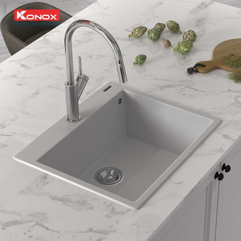 Chậu Rửa Bát Granite Sink Ruvita 680
