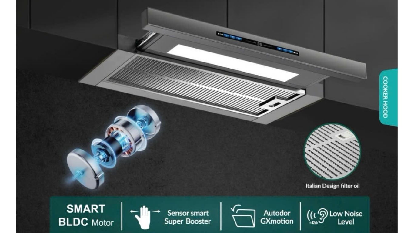 Máy hút mùi âm tủ GrandX GX H70F75G