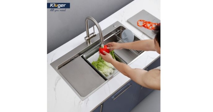 Chậu rửa bát Kluger KF8850FS Plus