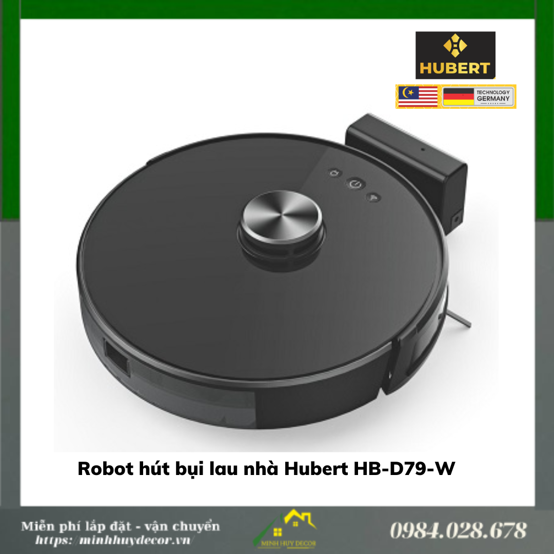 Robot hút bụi lau nhà Hubert HB-B79-B