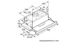 MÁY HÚT MÙI ÂM TỦ BOSCH HMH.DHI623GSG